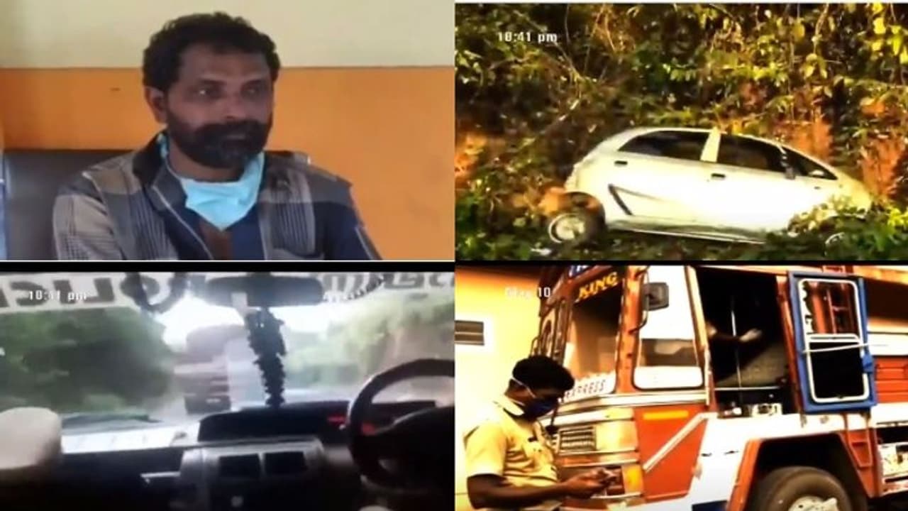 കണ്ണൂരിൽ പൊലീസ് വാഹനവും ബാരിക്കേഡുകളും തകർത്ത് 25 കിലോമീറ്ററിലധികം ലോറിയുടെ മരണപ്പാച്ചിൽ കണ്ണൂരിൽ പൊലീസ് വാഹനവും ബാരിക്കേഡുകളും തകർത്ത് 25 കിലോമീറ്ററിലധികം ലോറിയുടെ മരണപ്പാച്ചിൽ