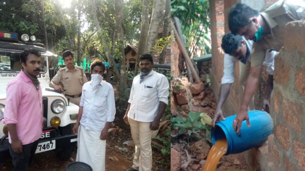 കോഴിക്കോട് 20 ലിറ്റര്‍ വാഷുമായി അറുപതുകാരന്‍ പിടിയില്‍