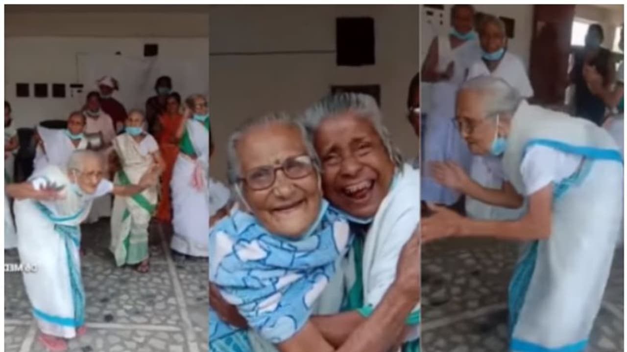 നഞ്ചമ്മയുടെ പാട്ടിനൊപ്പം ചുവടുവച്ച് ഒരു കൂട്ടം അമ്മൂമ്മമാർ; വീഡിയോ കാണാം