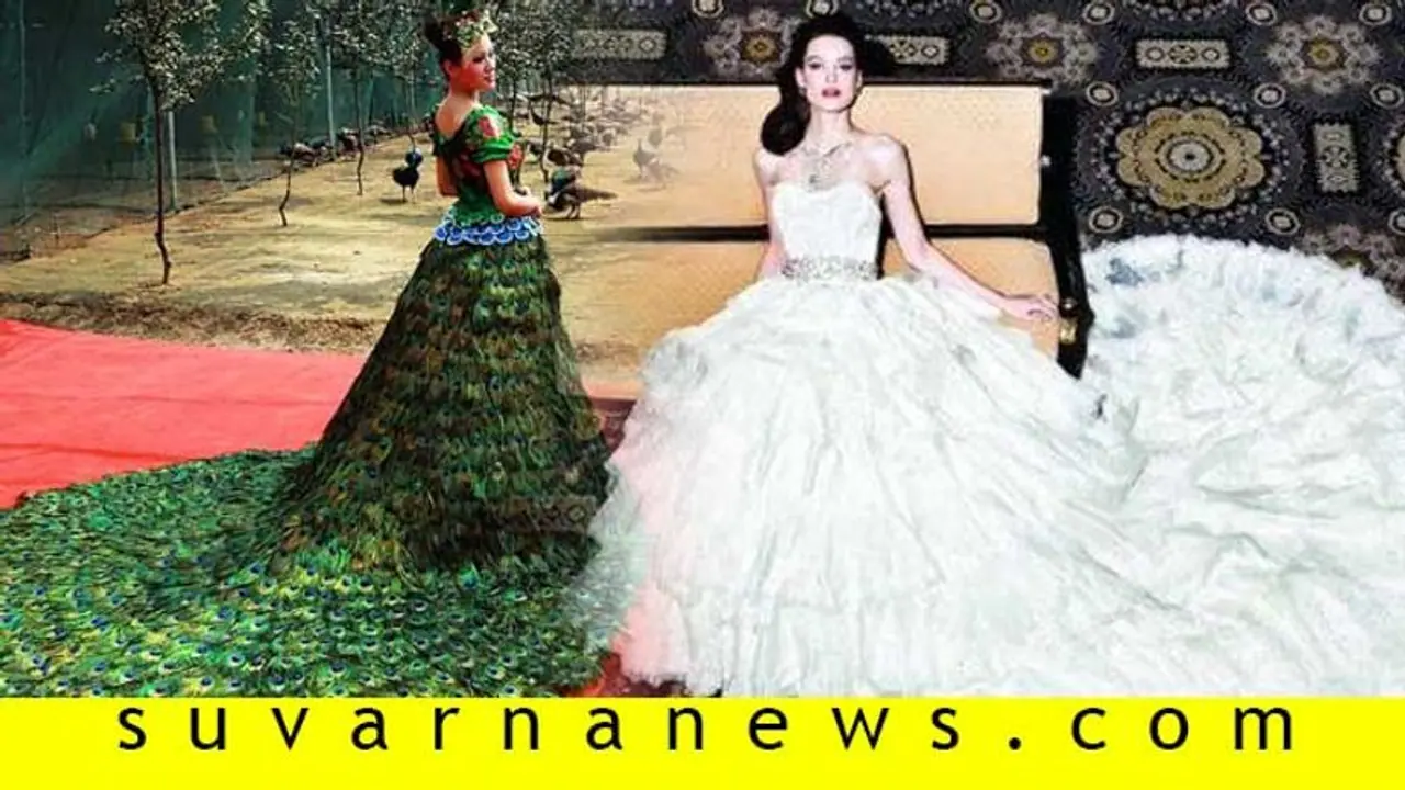 ಈ ಡ್ರೆಸ್ಗಳ ಬೆಲೆಗೆ ಬಂಗ್ಲೆ, ಕಾರು ತಗೊಂಡು ಕೆಲಸ ಬಿಟ್ಟು ಹಾಯಾಗಿರ್ಬೋದು... ಈ ಡ್ರೆಸ್ಗಳ ಬೆಲೆಗೆ ಬಂಗ್ಲೆ, ಕಾರು ತಗೊಂಡು ಕೆಲಸ ಬಿಟ್ಟು ಹಾಯಾಗಿರ್ಬೋದು...