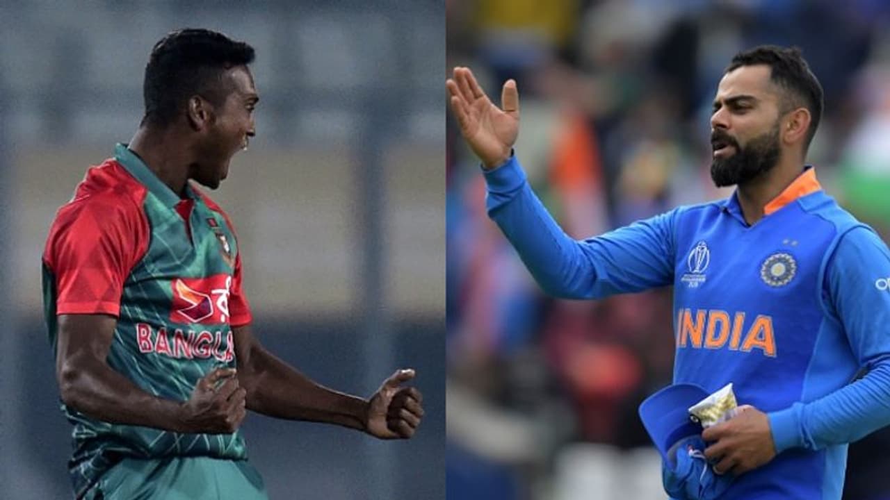 'ভাল বল করলে পালটা বোলারকে গালি দেন বিরাট', অভিযোগ বাংলাদেশি পেসারের 'ভাল বল করলে পালটা বোলারকে গালি দেন বিরাট', অভিযোগ বাংলাদেশি পেসারের