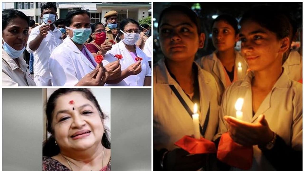 മാലാഖമാരേ, വൈറ്റ് സല്യൂട്ട്! മഹാമാരിയോട് പോരാടുന്ന നഴ്സുമാർക്കായി ഒരു ദിനം, ആദരം