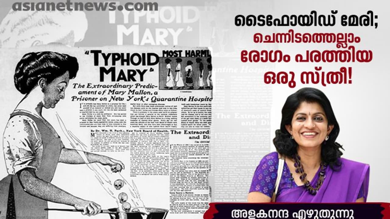 രോഗലക്ഷണങ്ങളില്ലാതെ രോഗം പടര്‍ത്തിയ മേരിയുടെ അസാധാരണ ജീവിതവും മരണവും