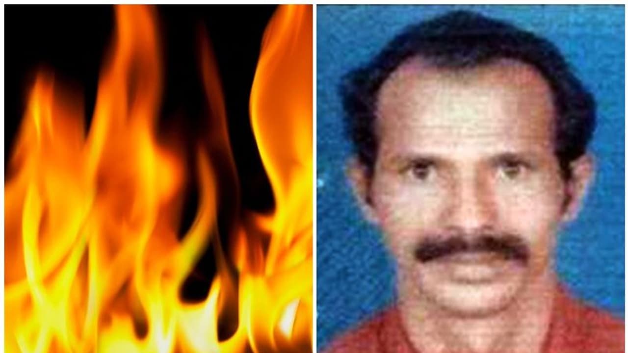 അപകടത്തെ തുടര്ന്ന് കാറിന് തീപിടിച്ച് പ്രവാസി മലയാളി വെന്ത് മരിച്ചു അപകടത്തെ തുടര്ന്ന് കാറിന് തീപിടിച്ച് പ്രവാസി മലയാളി വെന്ത് മരിച്ചു