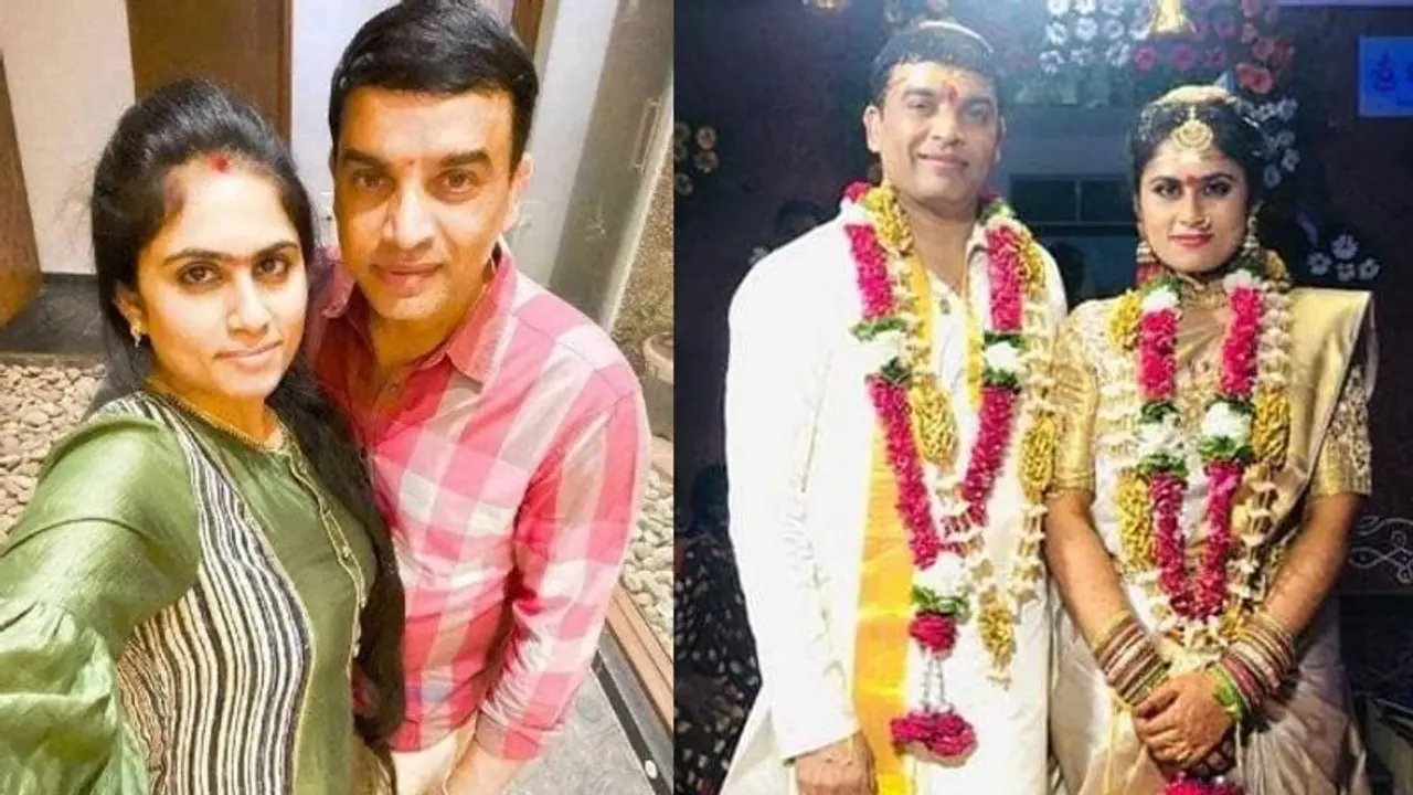 వైరల్: భార్యతో దిల్ రాజు తొలి సెల్ఫీ వైరల్: భార్యతో దిల్ రాజు తొలి సెల్ఫీ