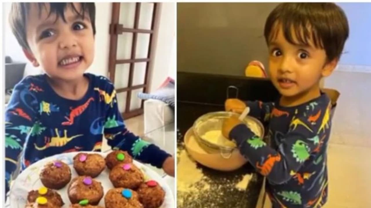 ചാരിറ്റി പ്രവർത്തനങ്ങൾക്ക് കൈത്താങ്ങ്; കേക്കുണ്ടാക്കി വിറ്റ് മൂന്നുവയസുകാരൻ സ്വരൂപിച്ചത് 50,000 രൂപ, വീഡിയോ ചാരിറ്റി പ്രവർത്തനങ്ങൾക്ക് കൈത്താങ്ങ്; കേക്കുണ്ടാക്കി വിറ്റ് മൂന്നുവയസുകാരൻ സ്വരൂപിച്ചത് 50,000 രൂപ, വീഡിയോ