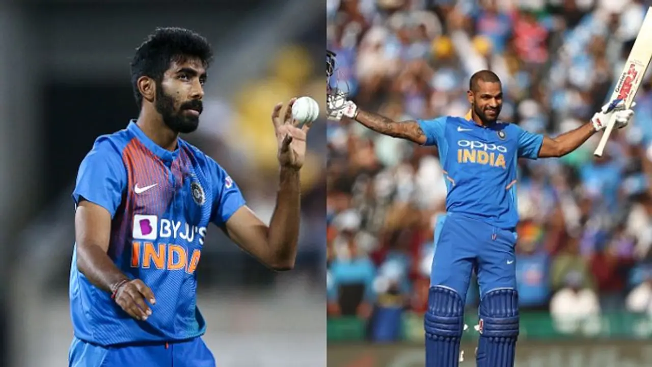 অর্জুন পুরষ্কারের জন্য বিসিসিআইয়ের সম্ভাব্য তালিকায় বুমরা ও ধওয়ানের নাম অর্জুন পুরষ্কারের জন্য বিসিসিআইয়ের সম্ভাব্য তালিকায় বুমরা ও ধওয়ানের নাম