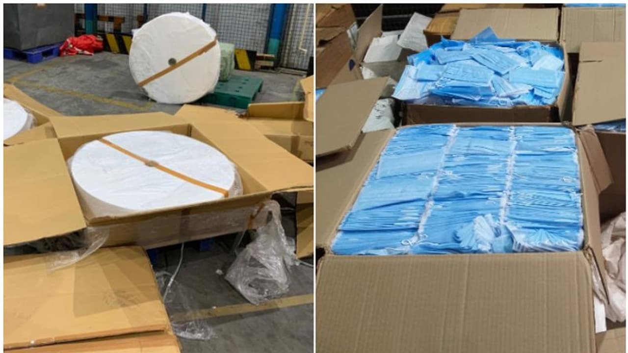 രാജ്യത്ത് ക്ഷാമം നേരിടുമ്പോള്‍ പിപിഇ കിറ്റുകളും മാസ്ക്കുകളും ചൈനയിലേക്ക് കടത്താന്‍ ശ്രമം