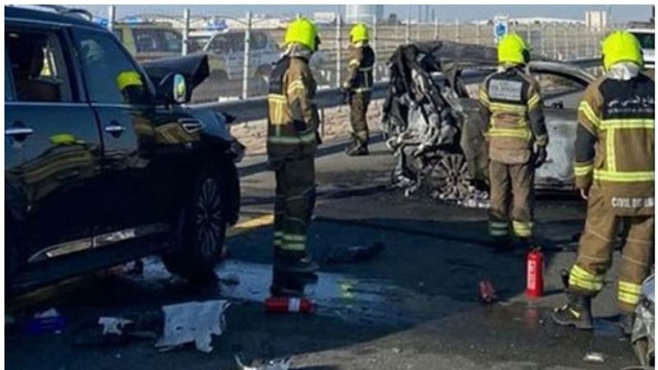 യുഎയില്‍ കാറുകള്‍ക്ക് തീപ്പിടിച്ച് മൂന്ന് പ്രവാസികള്‍ മരിച്ചു