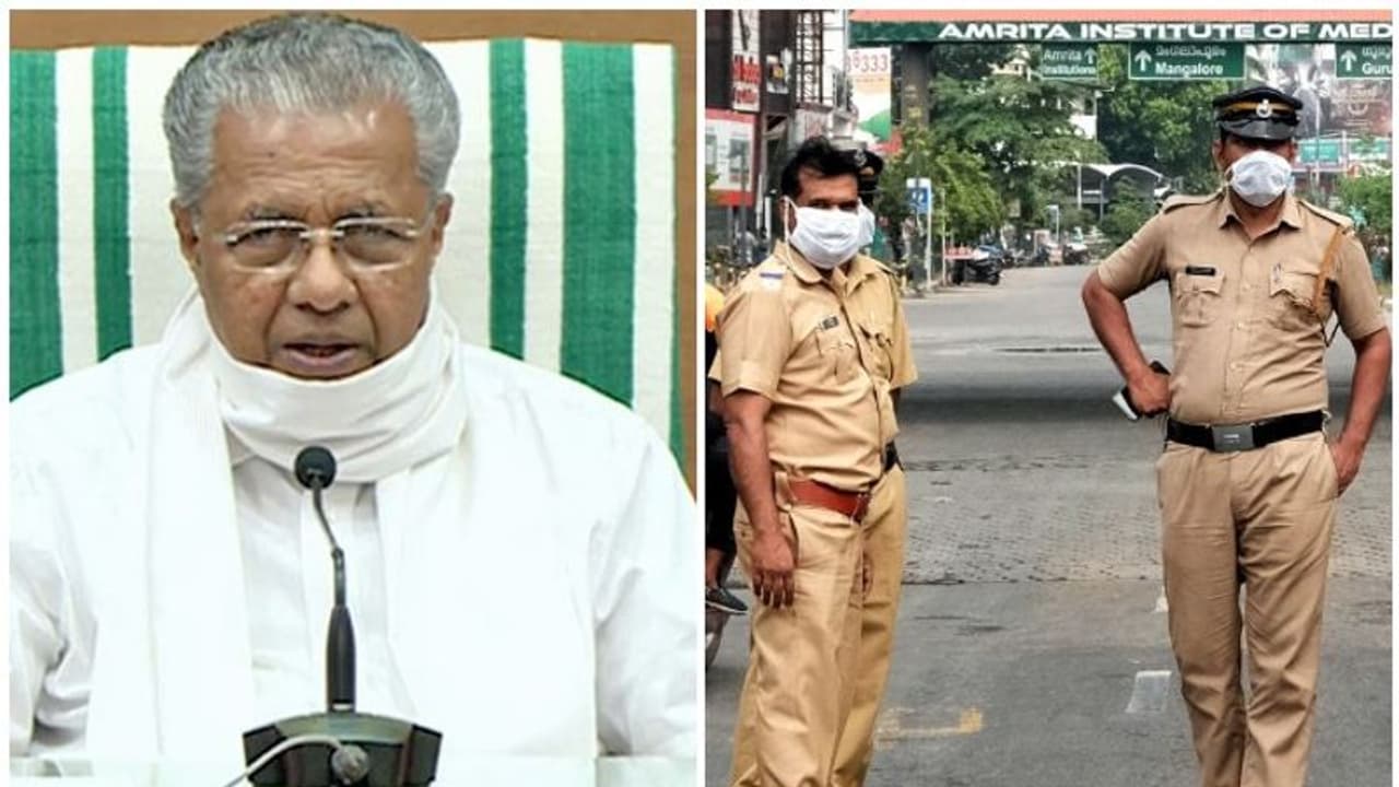 മൂന്ന് പൊലീസുകാർക്ക് കൊവിഡ്; പൊലീസിന്റെ പ്രവർത്തന ക്രമങ്ങളിൽ മാറ്റം വരുത്തുമെന്ന് മുഖ്യമന്ത്രി മൂന്ന് പൊലീസുകാർക്ക് കൊവിഡ്; പൊലീസിന്റെ പ്രവർത്തന ക്രമങ്ങളിൽ മാറ്റം വരുത്തുമെന്ന് മുഖ്യമന്ത്രി
