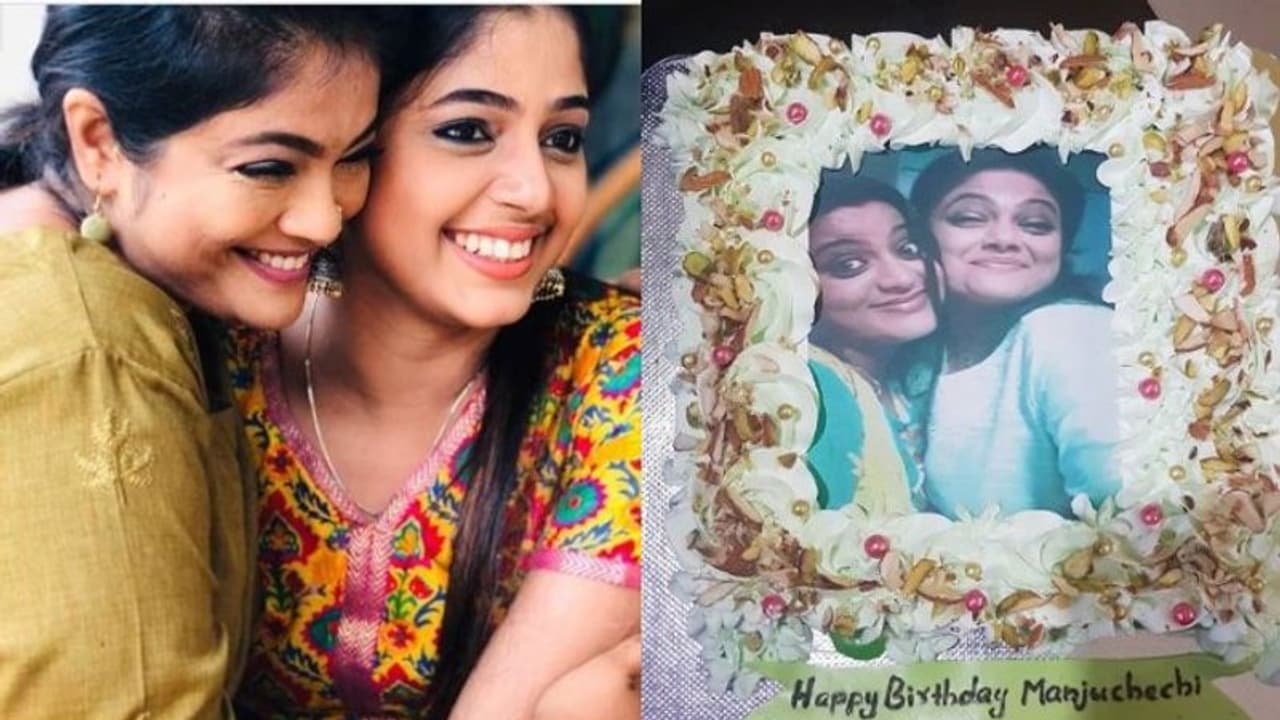 'എന്‍റെ മീനൂട്ടിയുടെ ആശംസ'; പിറന്നാള്‍ സമ്മാനങ്ങള്‍ പങ്കുവച്ച് മഞ്ജു പിള്ള