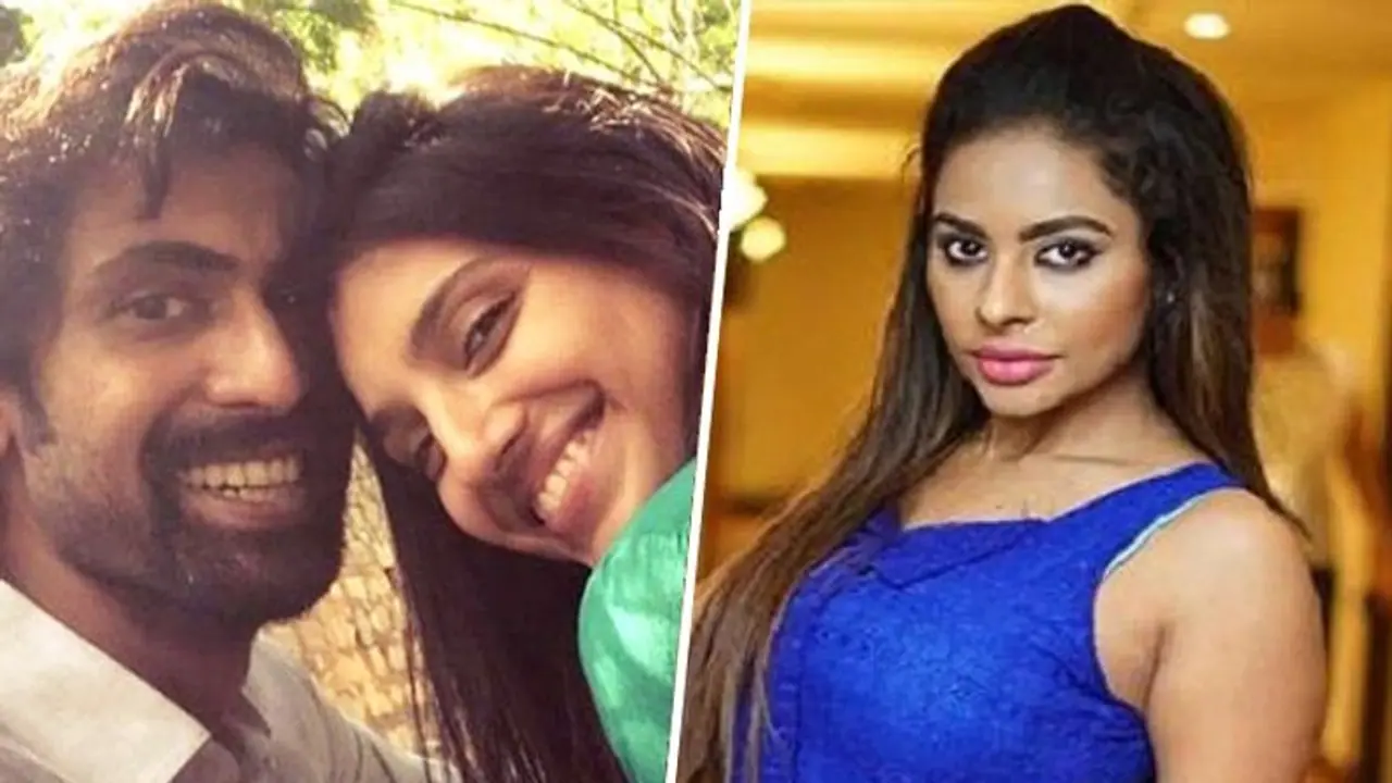 Sri Reddy comments on Rana Daggubati's engagement with Miheeka Bajaj