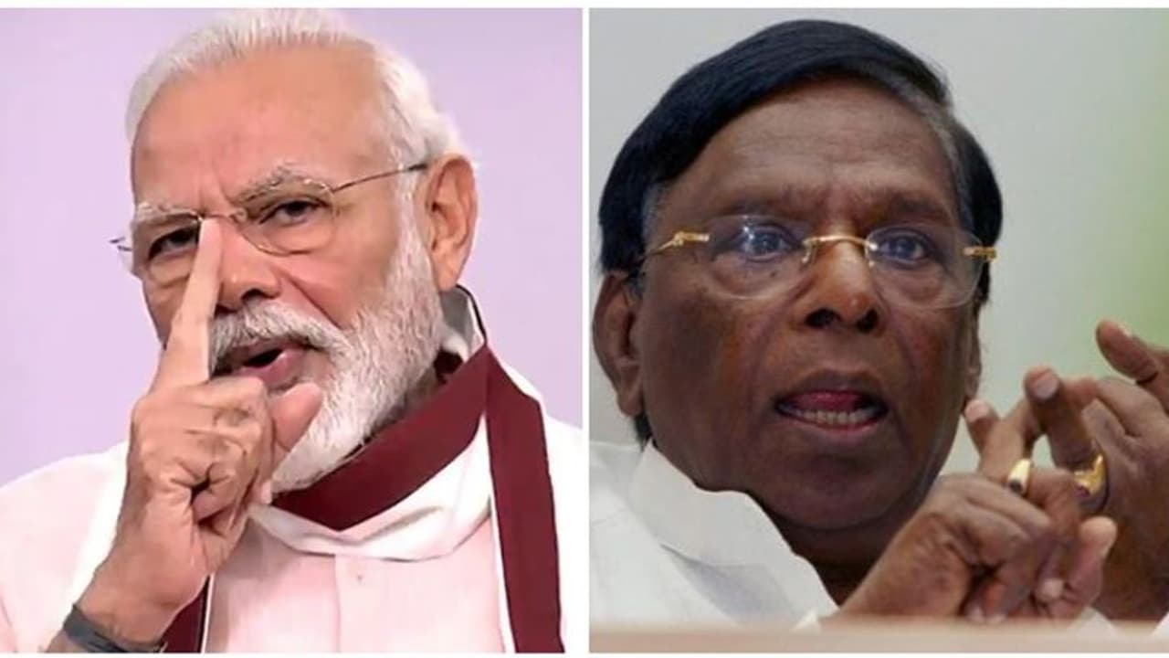 மோடிக்கு நாடு முழுவதும் செல்வாக்கா.? அப்புறம் பஞ்சாப்பில் தோல்வி ஏன்.? கேட்கிறார் நாராயணசாமி.!