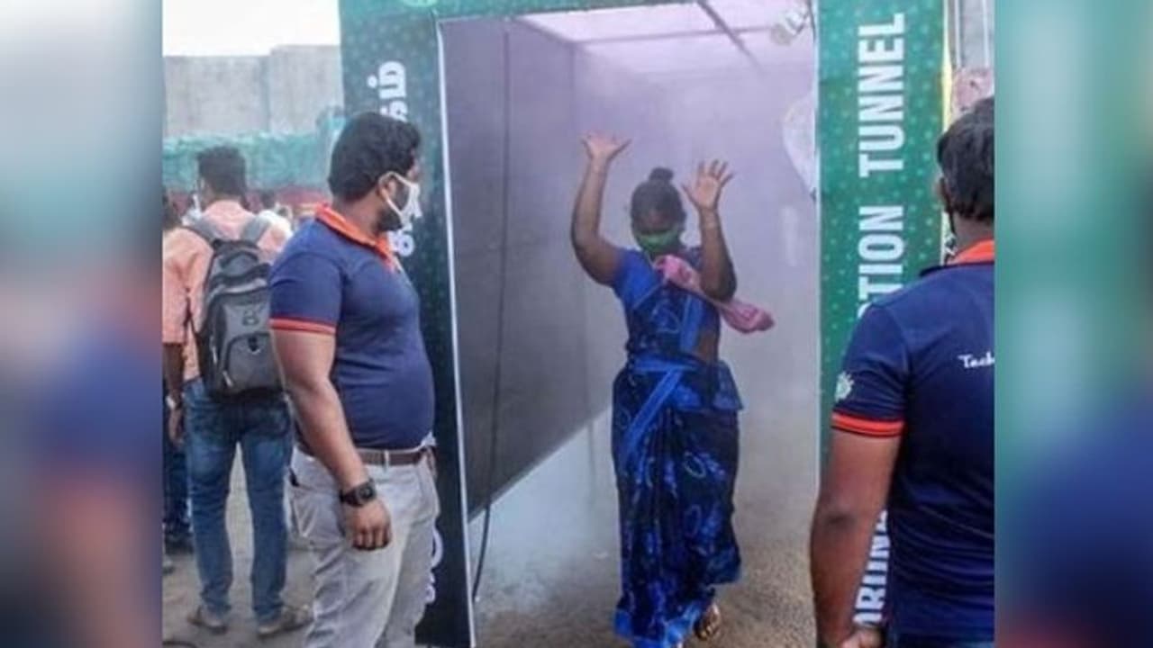 সংক্রমণ রুখতে স্যানিটাইজার টানেল মধ্যশিক্ষা পর্ষদে, মাধ্যমিকের ফলপ্রকাশ নিয়ে বাড়ল জল্পনা