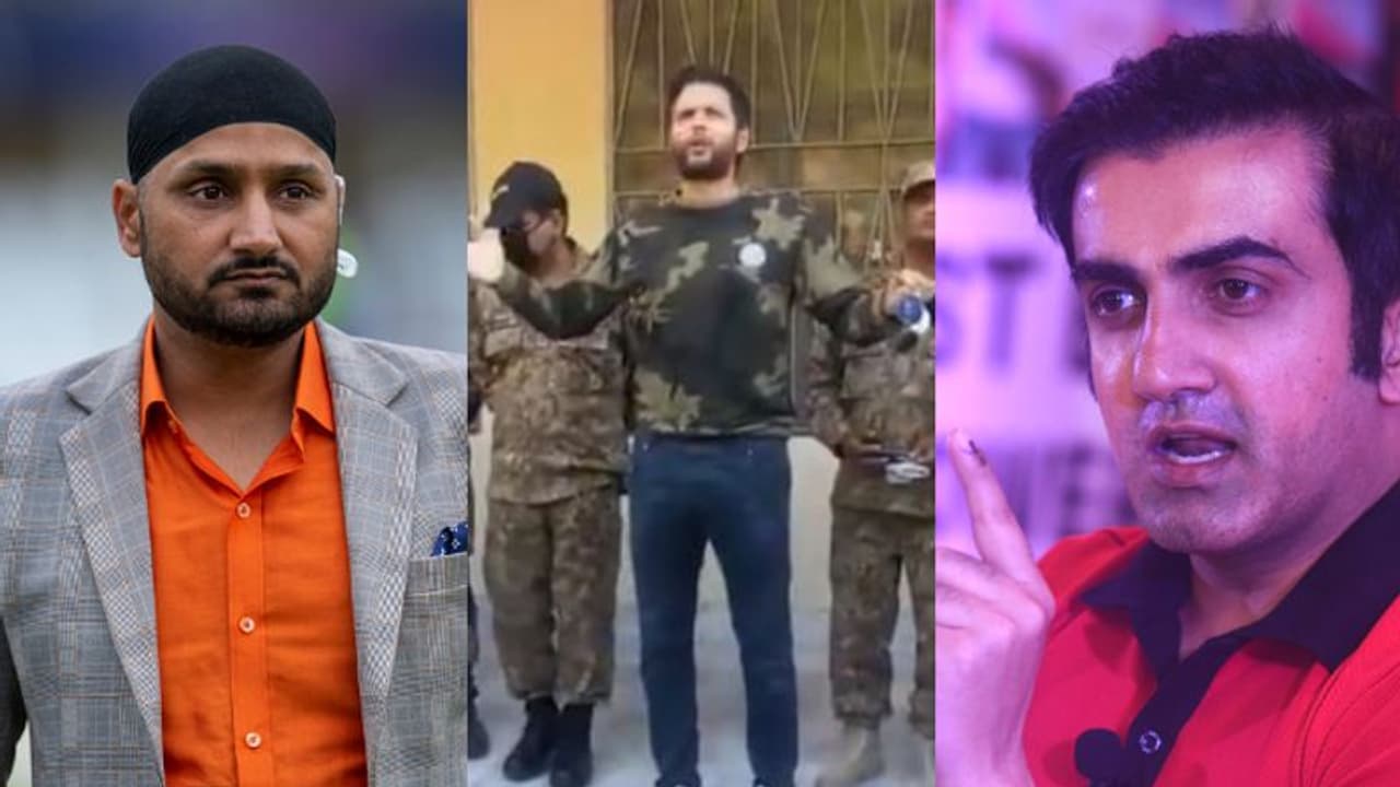 মোদীকে আক্রমণের জের,আফ্রিদিকে একযোগে তীব্র আক্রমণ গম্ভীর ও হরভজনের মোদীকে আক্রমণের জের,আফ্রিদিকে একযোগে তীব্র আক্রমণ গম্ভীর ও হরভজনের