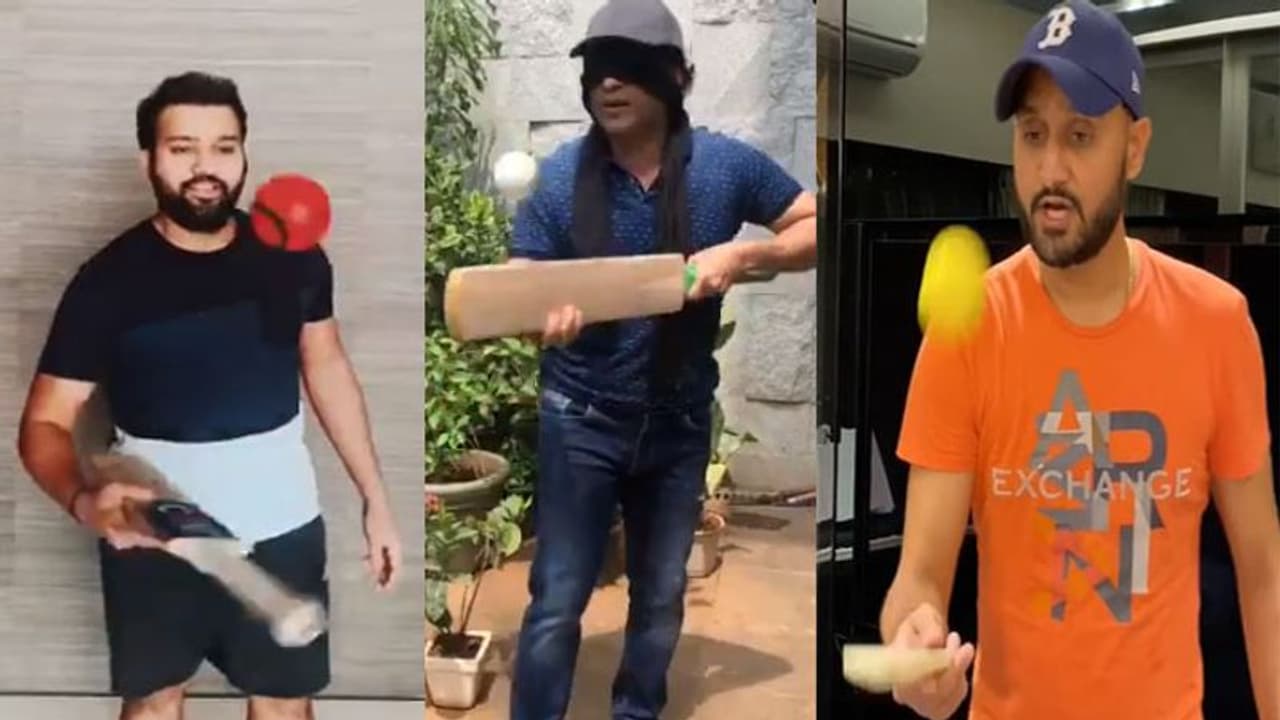 सचिन भज्जी के बाद हिटमैन रोहित शर्मा ने भी कुछ इस तरह पूरा किया युवी का चैलेंज सचिन भज्जी के बाद हिटमैन रोहित शर्मा ने भी कुछ इस तरह पूरा किया युवी का चैलेंज