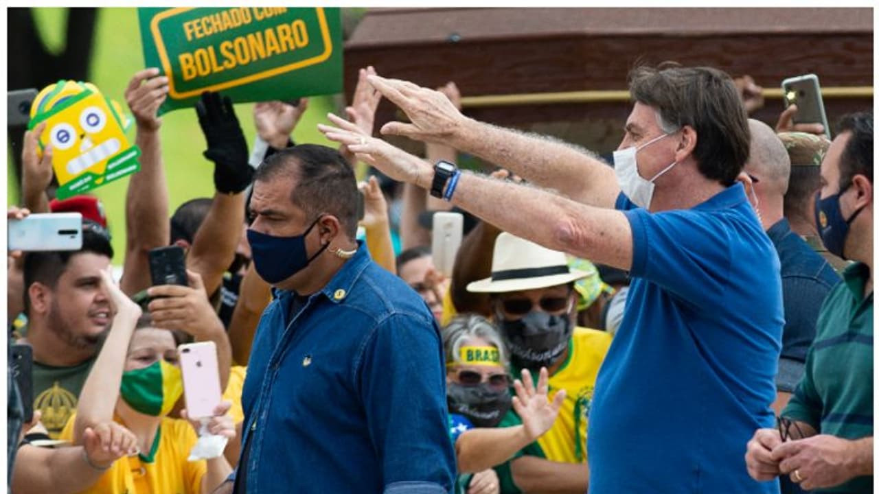 കൊവിഡിന്‍റെ വിളനിലമായി ബ്രസീല്‍, ഒറ്റ ദിവസം 14,919 കേസുകള്‍; ഇറ്റലിയെയും സ്പെയിനെയും മറികടന്നു