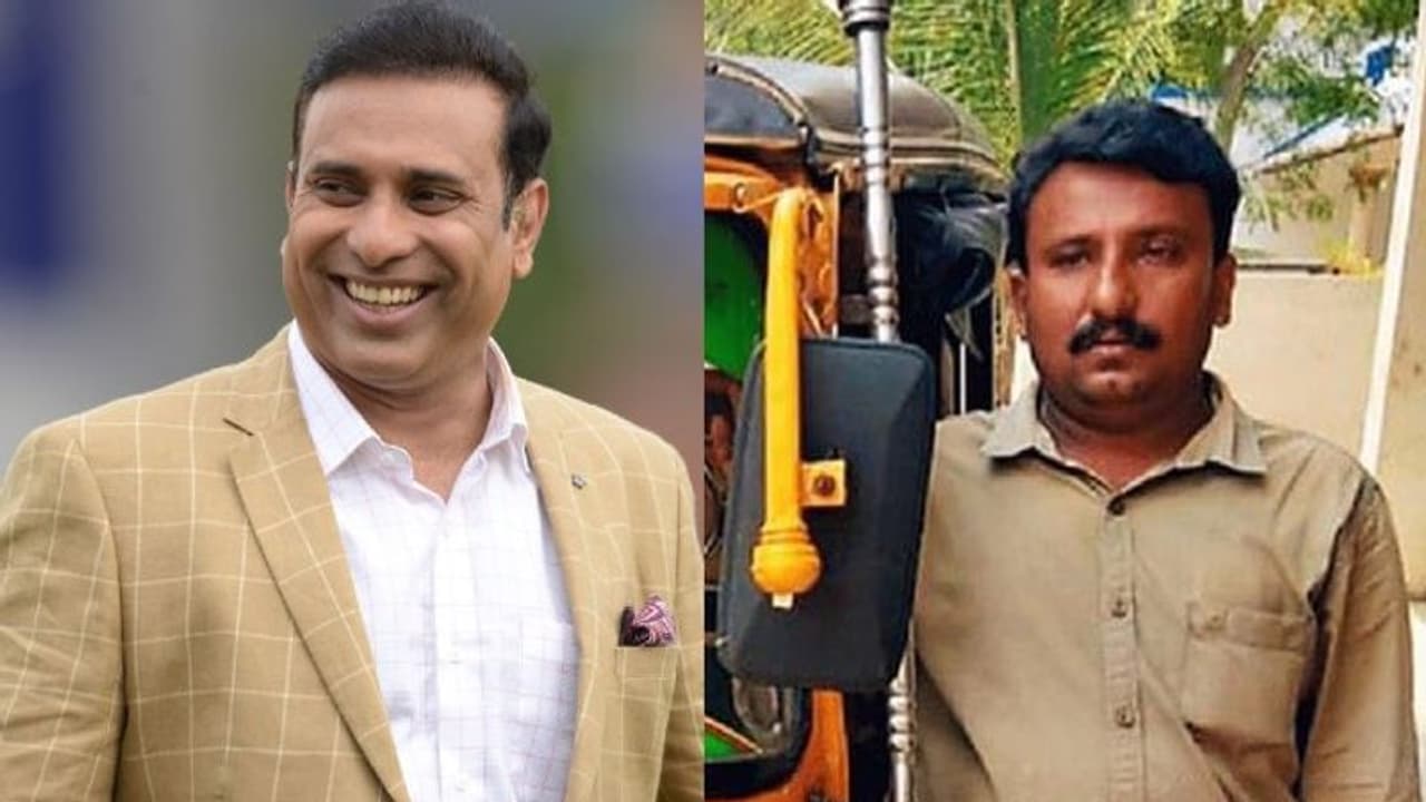 കുമരകത്തിന്റെ 'ഓട്ടോ ചങ്ങാതി' അജയനെ അഭിനന്ദിച്ച് വിവിഎസ് ലക്ഷ്മണ്‍