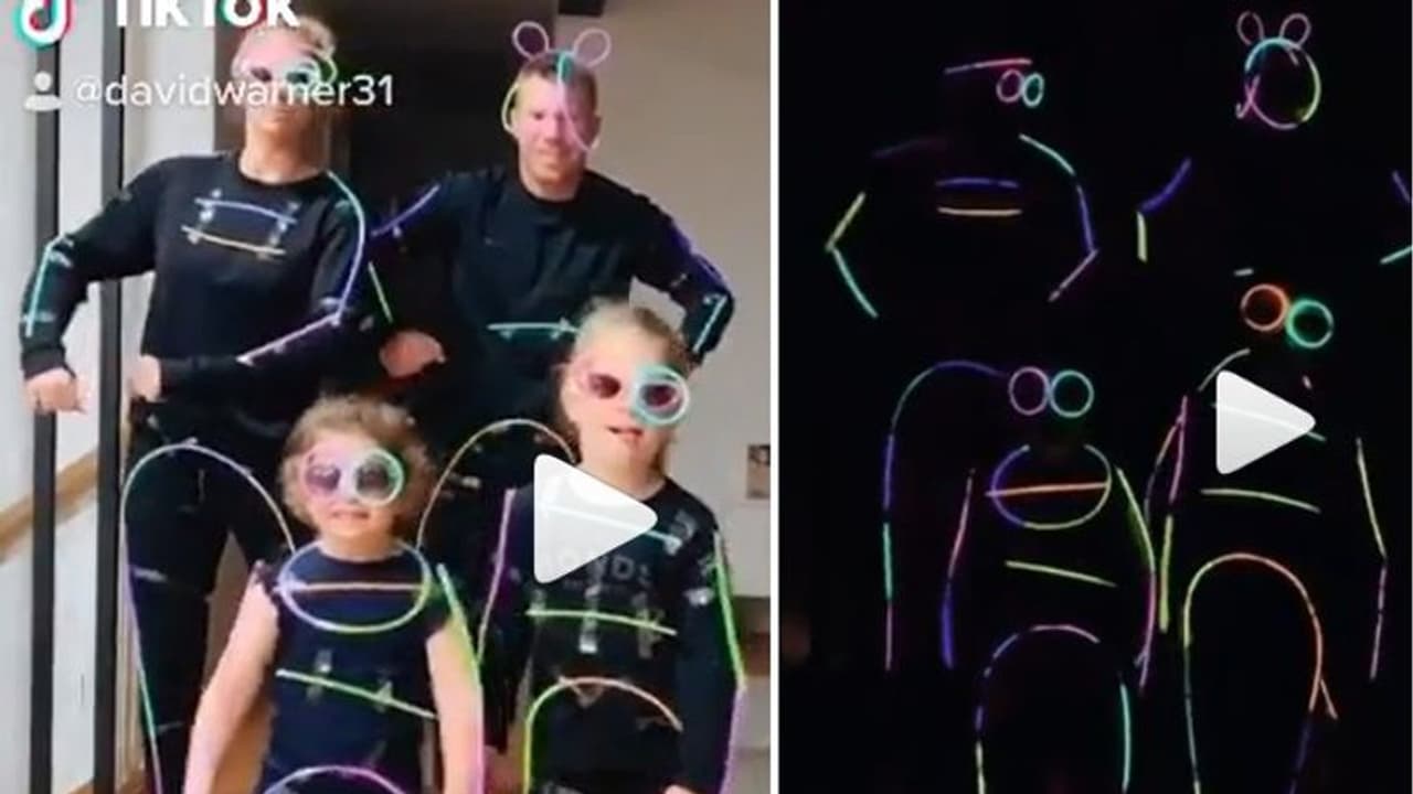 ഇന്ത്യന്‍ പാട്ടുകള്‍ കൈവിടാതെ വാര്‍ണര്‍; ഹിന്ദി പാട്ടിന് ചുവടുവച്ച് താര കുടുംബം വീഡിയോ