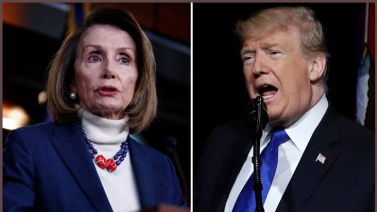 ഹൈഡ്രോക്സി ക്ലോറോക്വിന് വിമര്ശനം: നാന്സി പെലോസ്കി മാനസിക രോഗിയെന്ന് ട്രംപ് ഹൈഡ്രോക്സി ക്ലോറോക്വിന് വിമര്ശനം: നാന്സി പെലോസ്കി മാനസിക രോഗിയെന്ന് ട്രംപ്