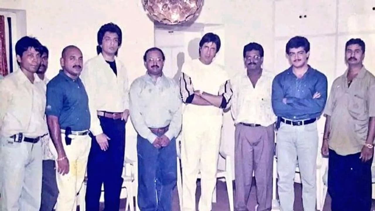 'உல்லாசம்' ஷூட்டிங் ஸ்பாட்டில் திடீர் விசிட் அடித்த அமிதாப் பச்சன்! அஜித் ரகுவரனுடன் எடுத்து அரிய புகைப்படம் 'உல்லாசம்' ஷூட்டிங் ஸ்பாட்டில் திடீர் விசிட் அடித்த அமிதாப் பச்சன்! அஜித் ரகுவரனுடன் எடுத்து அரிய புகைப்படம்