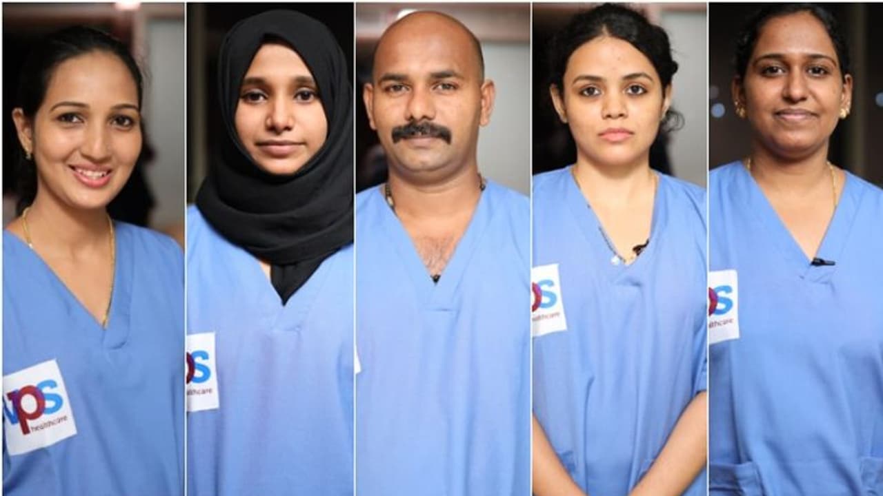 പിഞ്ചുകുഞ്ഞുങ്ങളെ പിരിഞ്ഞ വേദന ഉള്ളിലൊതുക്കി കൊവിഡിനെ ചെറുക്കാന്‍ യുഎഇയിലേക്ക്; അഭിമാനമായി മലയാളി നഴ്‌സുമാര്‍
