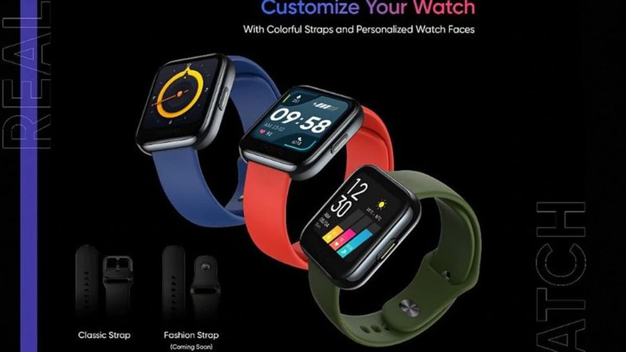 రియల్ మీ కొత్త స్మార్ట్ వాచ్.. 14 రకాల స్పోర్ట్ మోడ్ ఫీచర్లతో లాంచ్... రియల్ మీ కొత్త స్మార్ట్ వాచ్.. 14 రకాల స్పోర్ట్ మోడ్ ఫీచర్లతో లాంచ్...