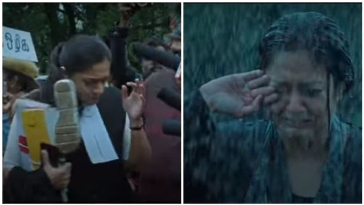 செருப்பால் அடிவாங்கும் ஜோதிகா... நொடிக்கு நொடி பரபரப்பு! 'பொன்மகள் வந்தாள்' ட்ரைலர் இதோ..! செருப்பால் அடிவாங்கும் ஜோதிகா... நொடிக்கு நொடி பரபரப்பு! 'பொன்மகள் வந்தாள்' ட்ரைலர் இதோ..!