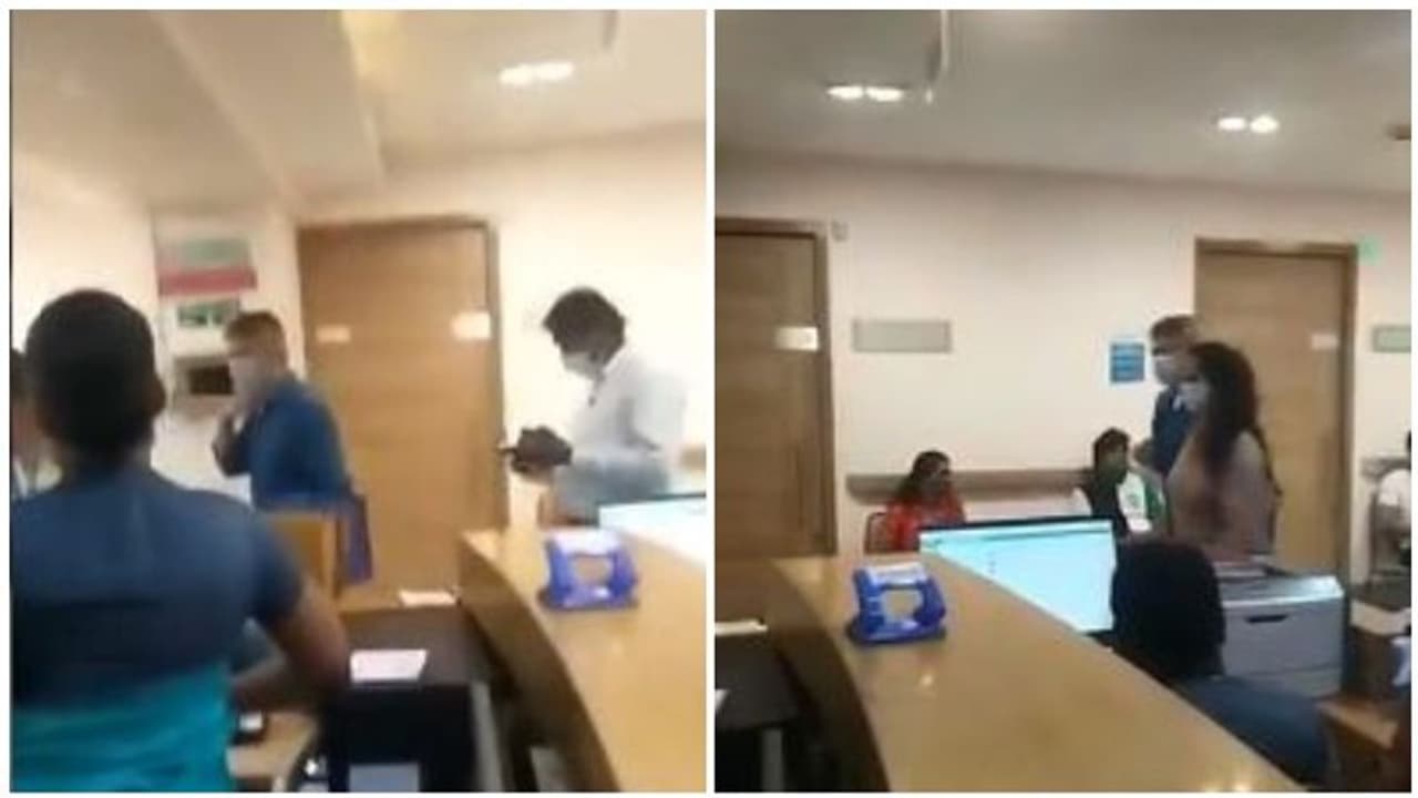 மனைவி ஷாலினியுடன் மருத்துவ மனைக்கு வந்த அஜித்..! என்ன ஆச்சு? வைரலாகும் வீடியோ..!