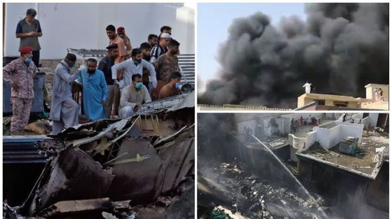 പാക് വിമാനാപകടത്തില്‍ മരണം 97 ആയി; തകരുന്നതിന് മുമ്പ് മൂന്ന് തവണ ലാന്‍റിങ്ങിന് ശ്രമിച്ചു
