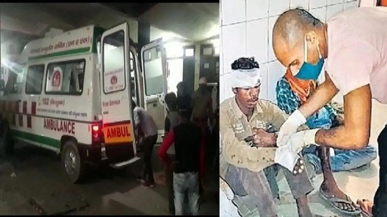 बस डिवाइडर से टकराकर हाइवे पर कई बार पलटी, 35 प्रवासी मजदूर घायल, 9 की हालत नाजुक बस डिवाइडर से टकराकर हाइवे पर कई बार पलटी, 35 प्रवासी मजदूर घायल, 9 की हालत नाजुक