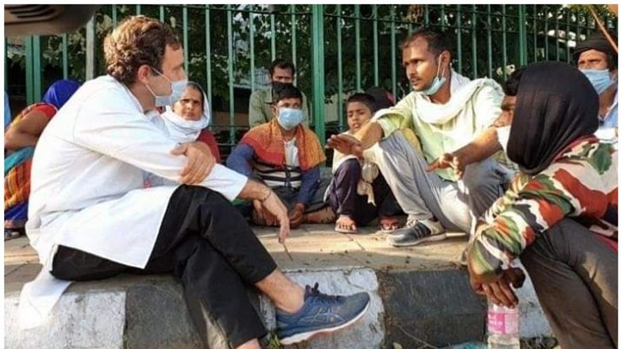 ವಲಸೆ ಕಾರ್ಮಿಕರ ಕಷ್ಟ ಕಂಡ ರಾಹುಲ್ ಡಾಕ್ಯುಮೆಂಟರಿ