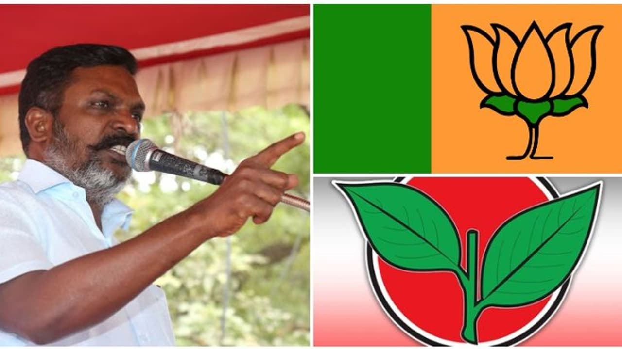 தலித் விவகாரங்களை வைத்து திமுக கூட்டணியை சிதறடிக்கிறதா அதிமுக பாஜக..? திருமாவளவன் சொல்லும் பகீர் பின்னணி!