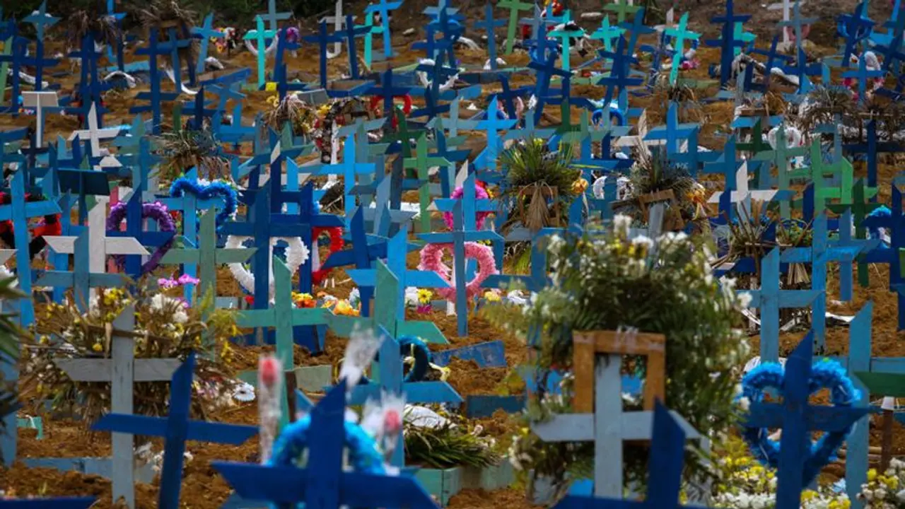 Hardest-hit Brazil reports a record 1,349 deaths in 24 hours