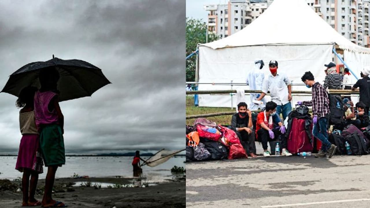 করোনায় আক্রান্ত প্রায় ৪০০, বন্যায় ক্ষতিগ্রস্ত ১১,০০০ জোড়া বিপর্যয়ে বিধ্বস্ত অসম করোনায় আক্রান্ত প্রায় ৪০০, বন্যায় ক্ষতিগ্রস্ত ১১,০০০ জোড়া বিপর্যয়ে বিধ্বস্ত অসম
