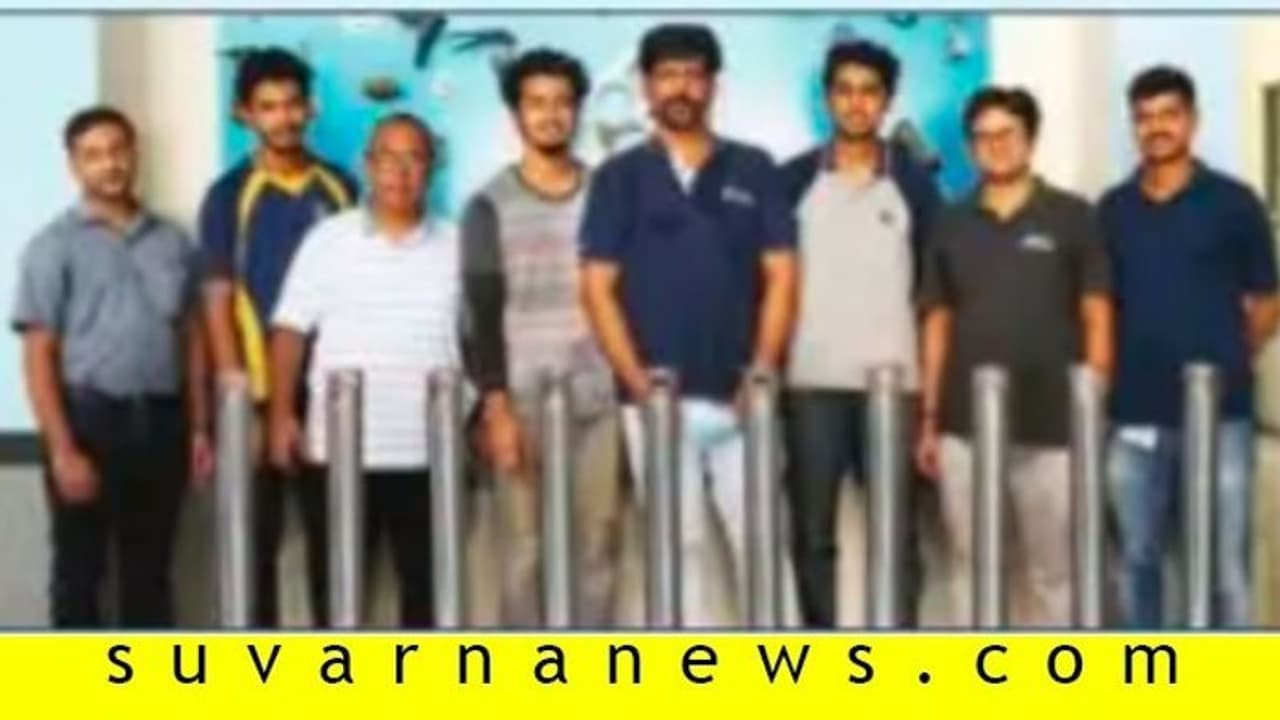 ಸಹ್ಯಾದ್ರಿಯಲ್ಲಿ ಸೆನ್ಸಾರ್‌ ಆಧಾರಿತ ಸ್ಯಾನಿಟೈಸರ್‌ ತಯಾರಿ