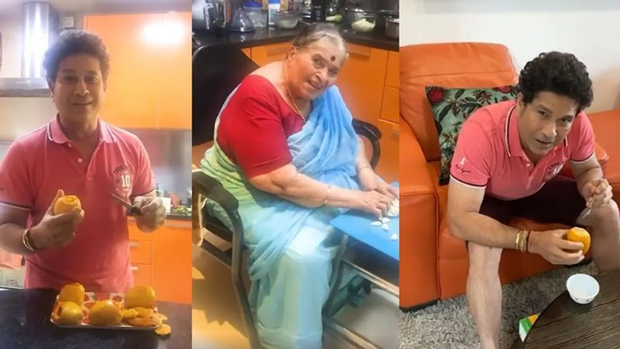 Watch: Sachin Tendulkar surprises family on his 25th wedding anniversary; mother prepares special dish Watch: Sachin Tendulkar surprises family on his 25th wedding anniversary; mother prepares special dish