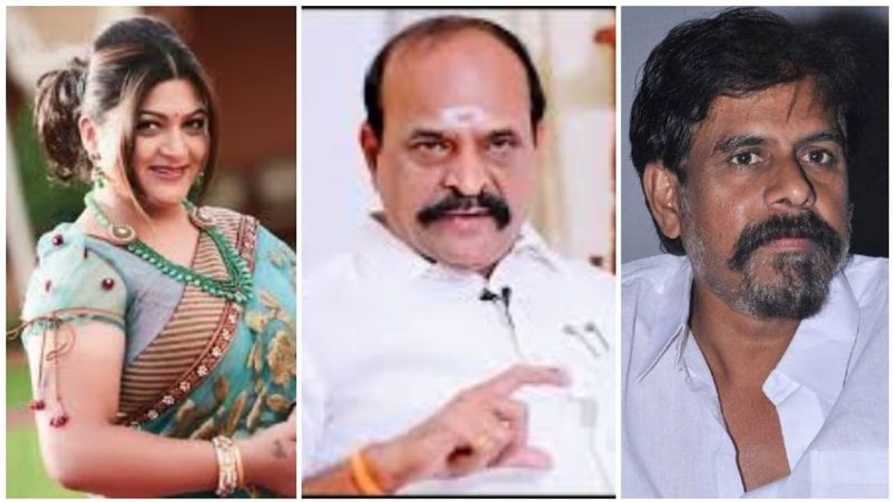 அமைச்சர் கடம்பூர் ராஜூவை சந்தித்து முக்கிய கோரிக்கை வைத்த நடிகை குஷ்பு ஆர்.கே.செல்வமணி ! அமைச்சர் கடம்பூர் ராஜூவை சந்தித்து முக்கிய கோரிக்கை வைத்த நடிகை குஷ்பு ஆர்.கே.செல்வமணி !