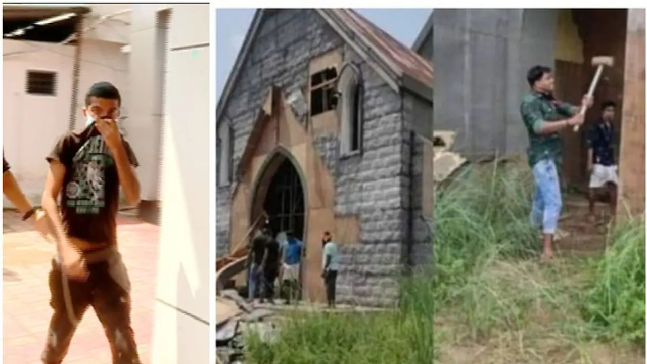 'മിന്നൽ മുരളി'യുടെ സെറ്റ് തകർത്ത സംഭവം; മൂന്ന് ബജ്റംഗദള് പ്രവർത്തകര് കൂടി പിടിയില് 'മിന്നൽ മുരളി'യുടെ സെറ്റ് തകർത്ത സംഭവം; മൂന്ന് ബജ്റംഗദള് പ്രവർത്തകര് കൂടി പിടിയില്