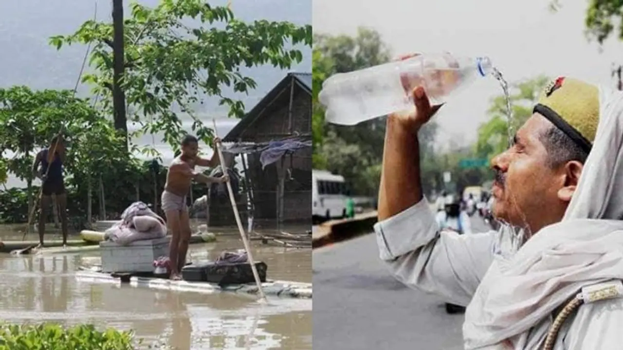 ദില്ലിയിൽ താപനില 47.6 ഡിഗ്രി സെൽഷ്യസ്, ആസ്സാമിൽ പേമാരിയും വെള്ളപ്പൊക്കവും ദില്ലിയിൽ താപനില 47.6 ഡിഗ്രി സെൽഷ്യസ്, ആസ്സാമിൽ പേമാരിയും വെള്ളപ്പൊക്കവും