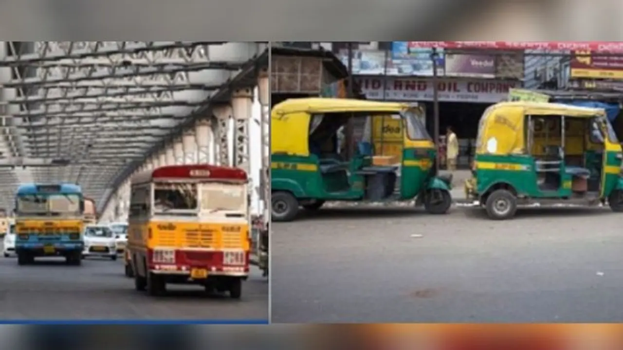 বুধবার থেকে সরকারি বাস চালু ৪০টি রুটে, শহরের পথে নামল অটোও