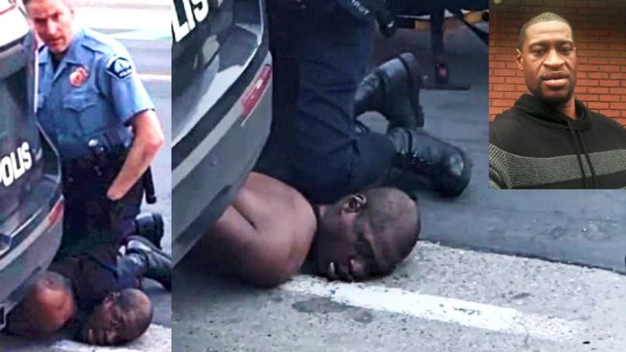 কৃষ্ণাঙ্গের গলার হাঁটু চেপে ধরে খুন করল শ্বেতাঙ্গ পুলিশ, ক্ষোভে উত্তাল ট্রাম্পের দেশ, দেখুন কৃষ্ণাঙ্গের গলার হাঁটু চেপে ধরে খুন করল শ্বেতাঙ্গ পুলিশ, ক্ষোভে উত্তাল ট্রাম্পের দেশ, দেখুন