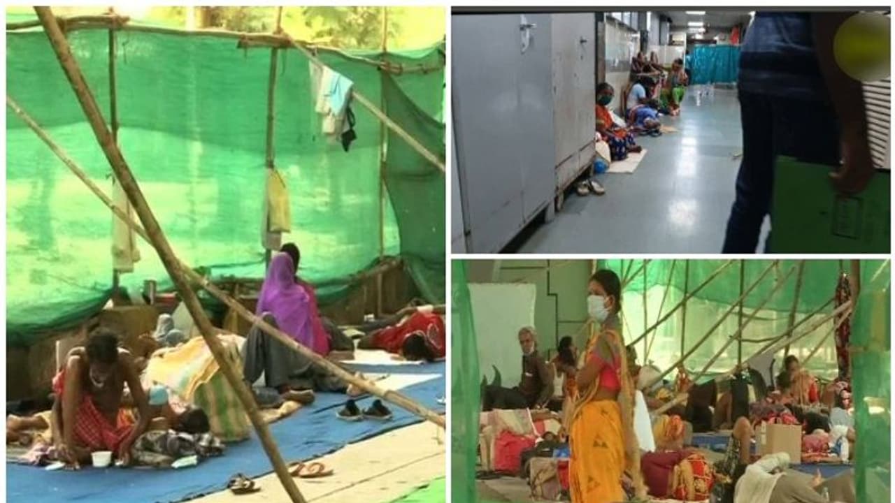 നാല് സംസ്ഥാനങ്ങളിലെ ആശുപത്രികൾ നിറഞ്ഞു കവിഞ്ഞു, പെരുവഴിയിൽ പോലും കൊവിഡ് രോഗികൾ