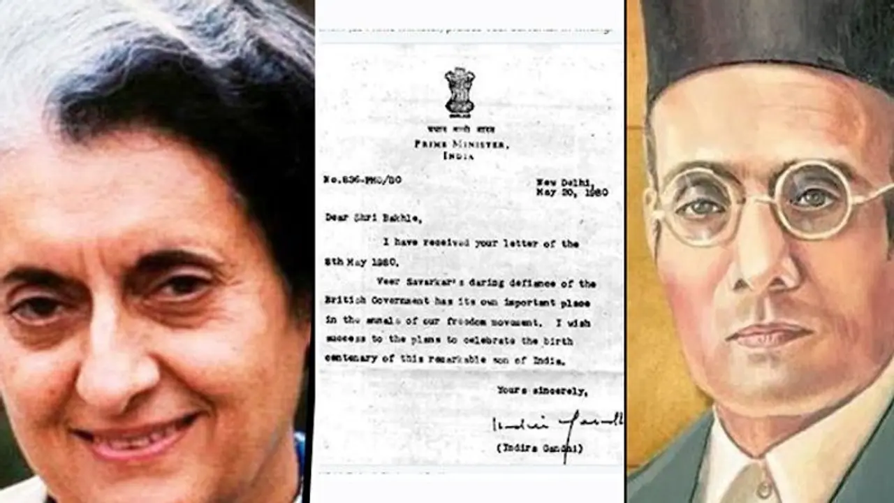 From the archives: Indira Gandhi’s acknowledgement of Savarkar’s contribution should be a lesson for Congress