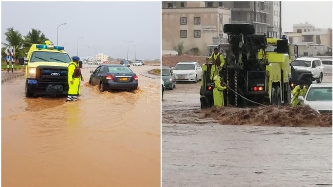 ഒമാനില്‍ കനത്ത മഴ തുടരുന്നു; വാഹനങ്ങള്‍ ഉള്‍പ്പെടെ വെള്ളത്തിനടിയിലായി, കര്‍ശന ജാഗ്രതാ നിര്‍ദ്ദേശം
