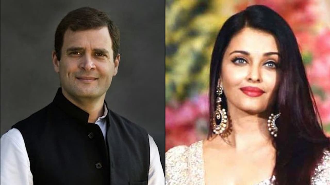 Did you know Aishwarya Rai Bachchan's family and Rahul Gandhi's had a connection?