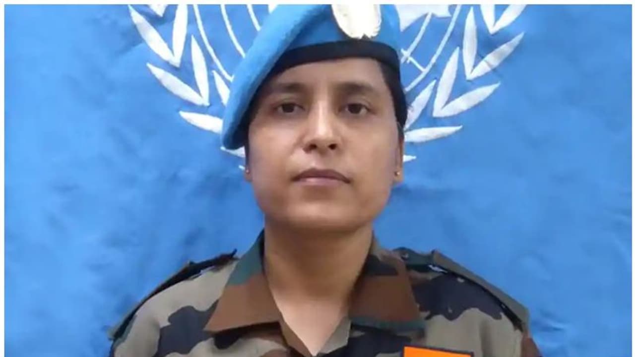 സുമൻ ഗവാനി, യുഎൻ സമാധാന സേനാ പുരസ്കാരം നേടുന്ന ആദ്യ ഇന്ത്യൻ സൈനിക ഉദ്യോഗസ്ഥ സുമൻ ഗവാനി, യുഎൻ സമാധാന സേനാ പുരസ്കാരം നേടുന്ന ആദ്യ ഇന്ത്യൻ സൈനിക ഉദ്യോഗസ്ഥ