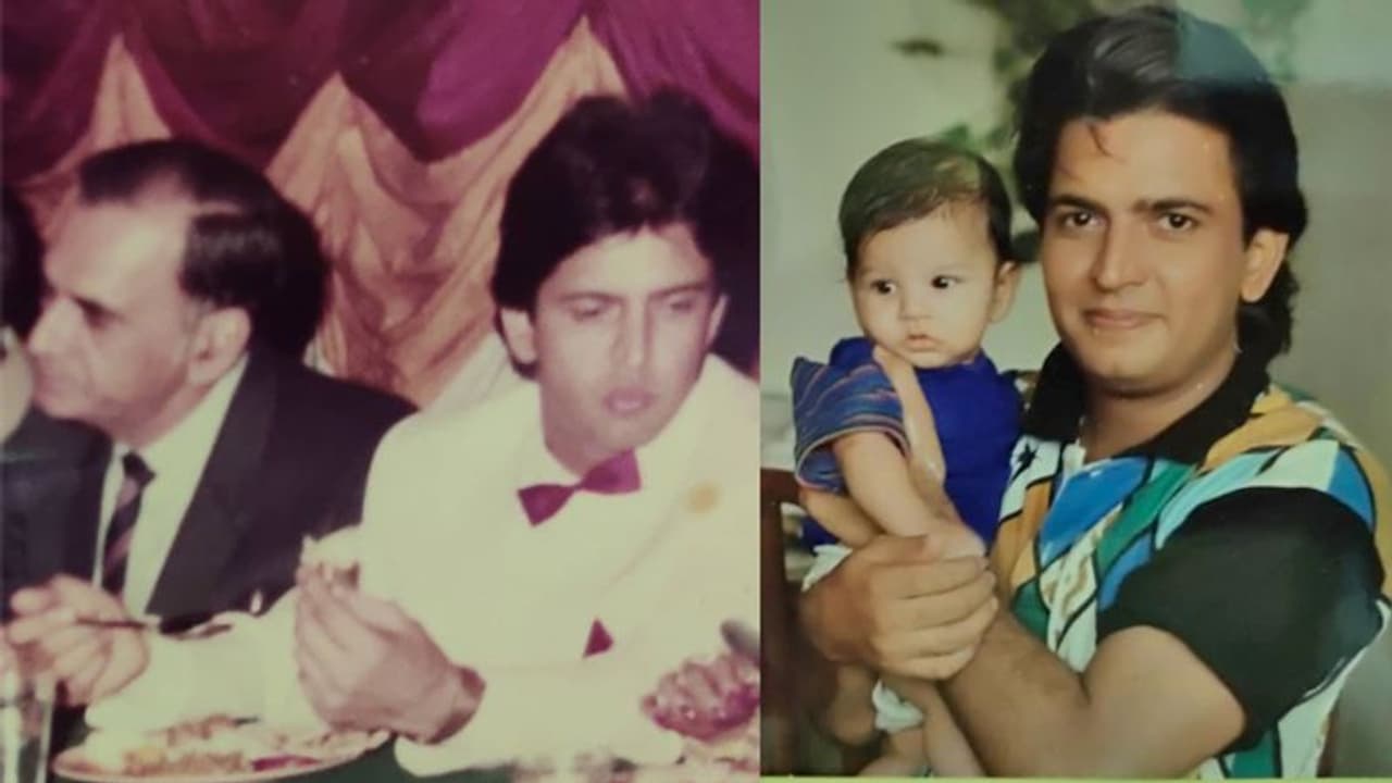 रामायण के लक्ष्मण ने पिता और बेटे के साथ शेयर की फोटो, लोग बोले दो क्यूटिपाइ और एक फ्रेम रामायण के लक्ष्मण ने पिता और बेटे के साथ शेयर की फोटो, लोग बोले दो क्यूटिपाइ और एक फ्रेम