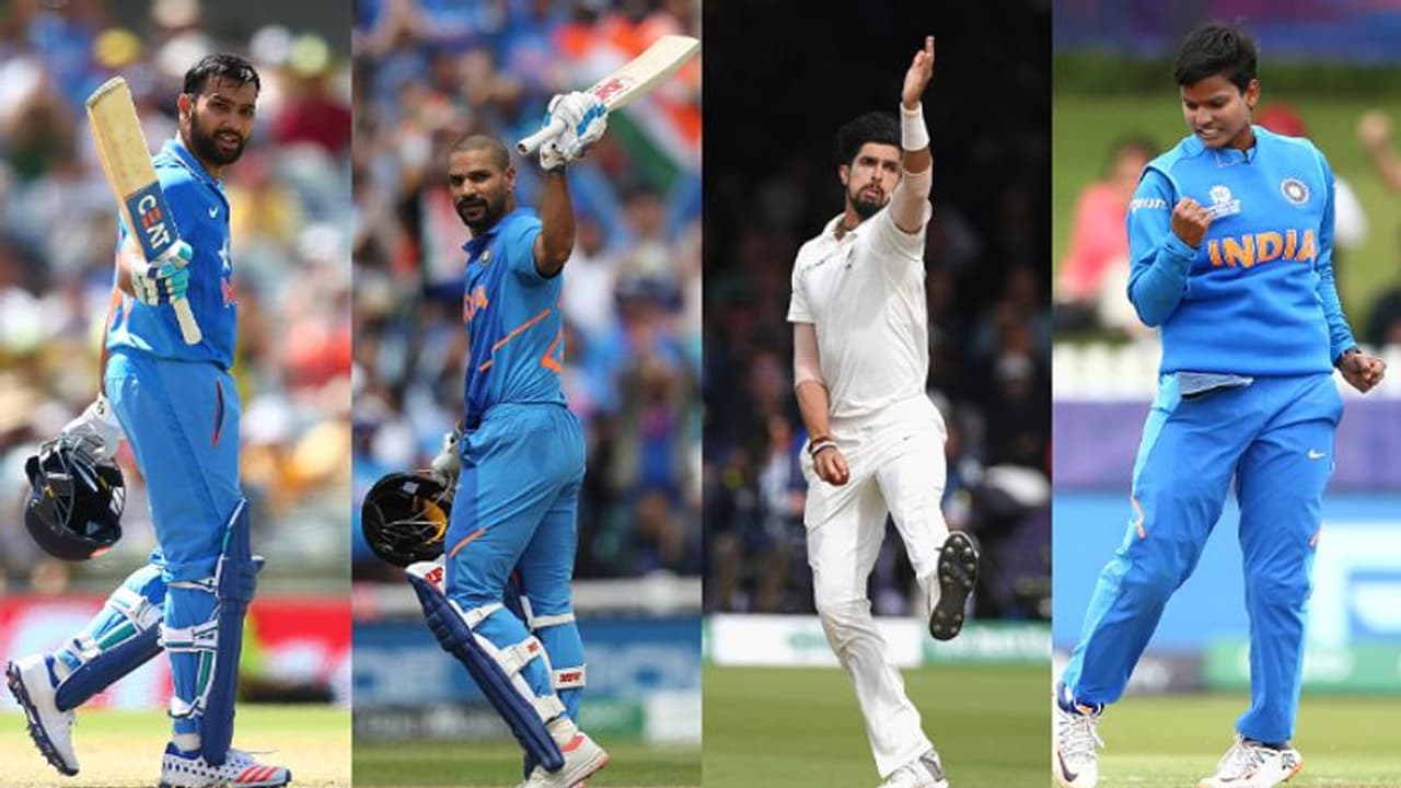 রাজীব গান্ধি খেলরত্নের জন্য মনোনীত হলেন রোহিত শর্মা,অর্জুন পুরষ্কারের জন্য ইশান্ত,শিখর ও দীপ্তি রাজীব গান্ধি খেলরত্নের জন্য মনোনীত হলেন রোহিত শর্মা,অর্জুন পুরষ্কারের জন্য ইশান্ত,শিখর ও দীপ্তি