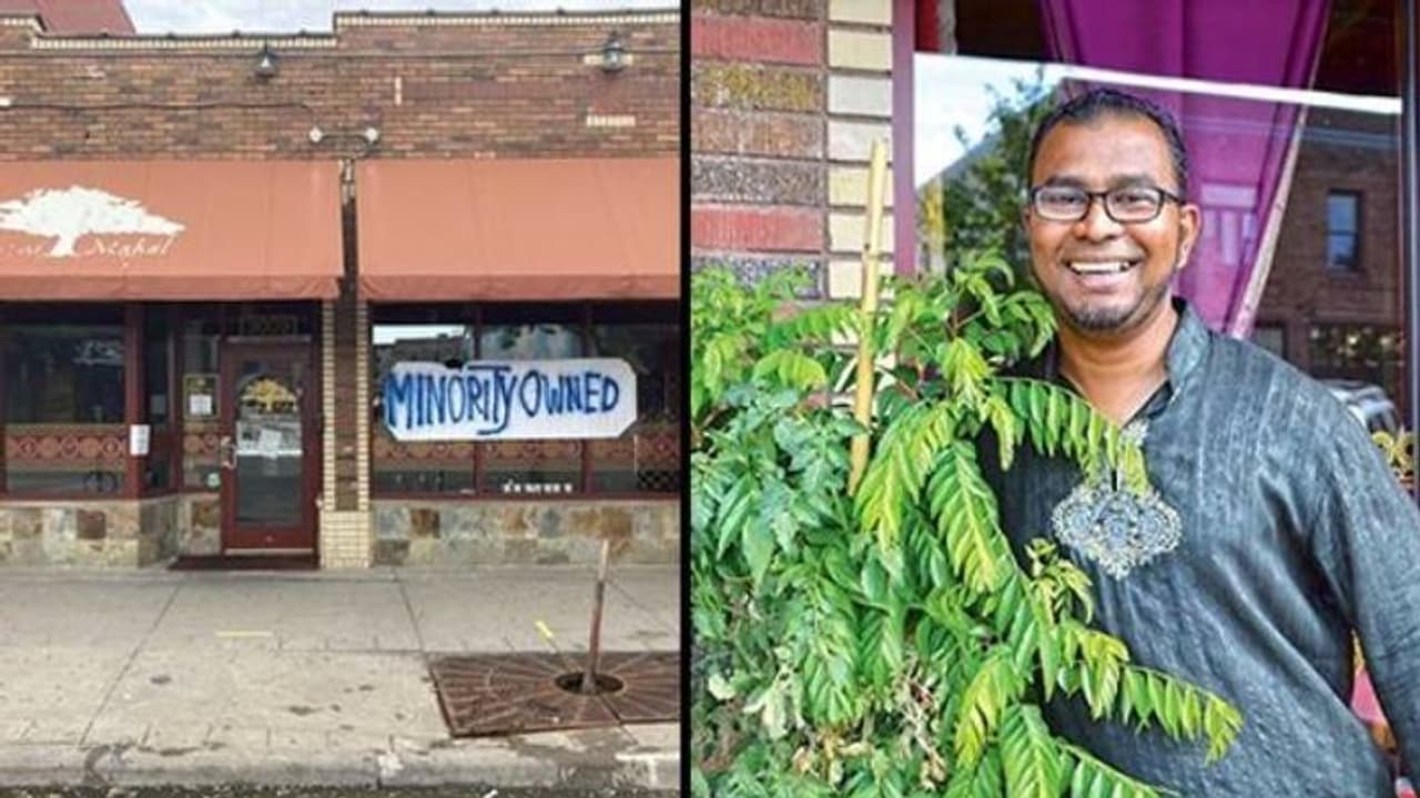 'എന്‍റെ കെട്ടിടം കത്തിയെരിയട്ടെ, ജോര്‍ജിന് നീതി വേണം'; അമേരിക്കയില്‍ പ്രതിഷേധക്കാര്‍ കത്തിച്ച ഹോട്ടലിന്‍റെ ഉടമ